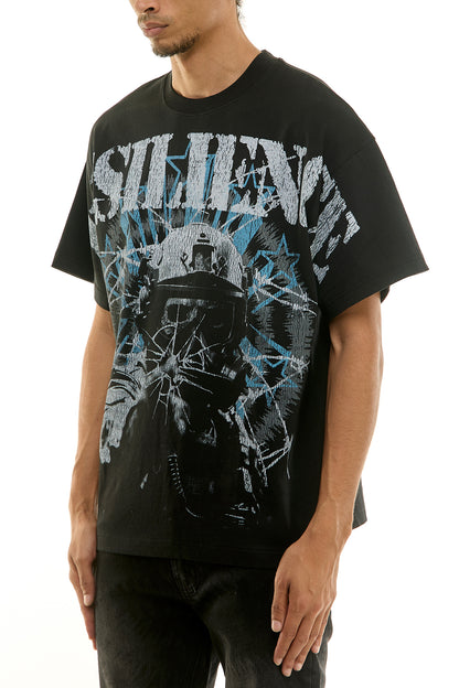 KNT057 Black KDNK Graphic Tee