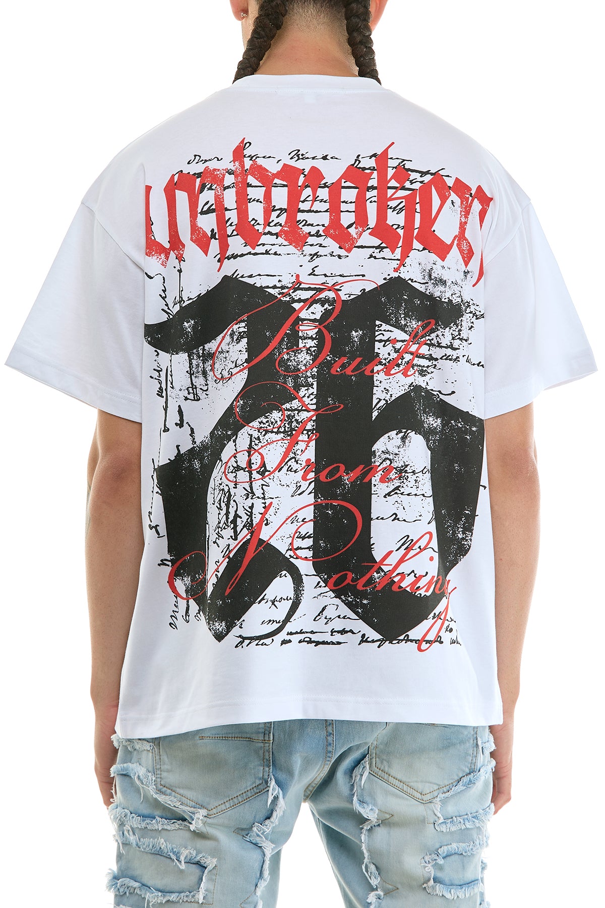 KNT125 White KDNK Graphic Tee