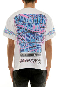 KNT069 White KDNK Graphic Tee