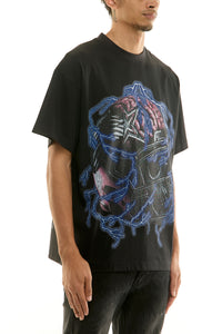 KNT070 Black KDNK Graphic Tee