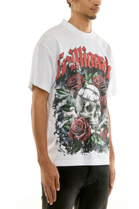 KNT088 White KDNK Graphic Tee