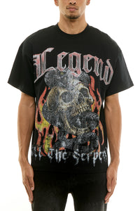 KNT064 Black KDNK Graphic Tee