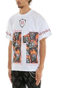 KNT017 White KDNK Graphic Tee