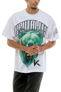 KNT020 White KDNK Graphic Tee