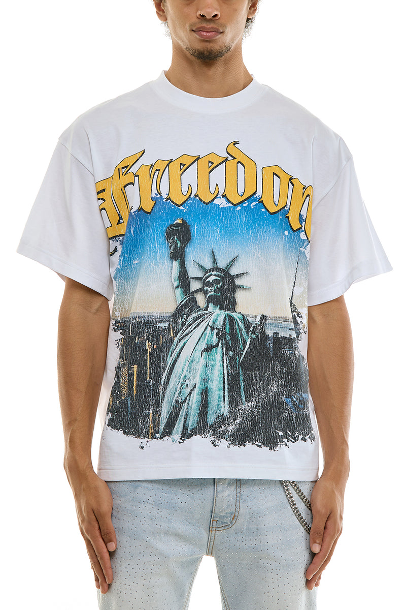 KNT042 White | KDNK Graphic Tee