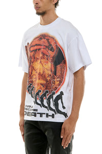 KNT022 White KDNK Graphic Tee