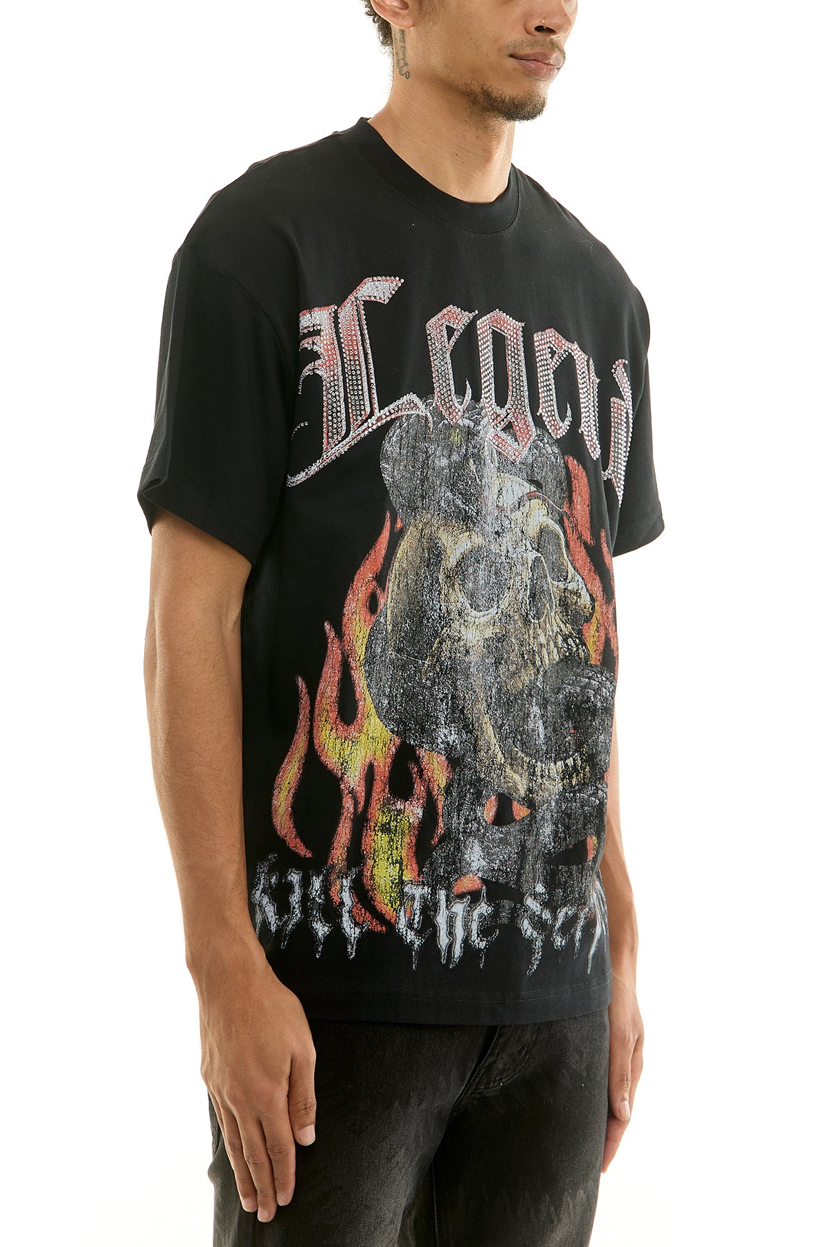 KNT064 Black KDNK Graphic Tee