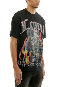 KNT064 Black KDNK Graphic Tee