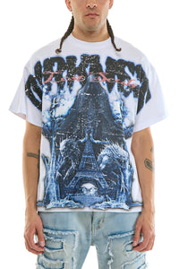 KNT110 White KDNK Graphic Tee