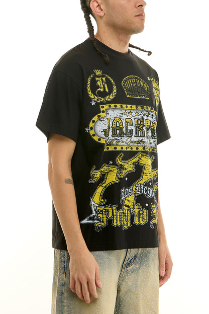 KNT100 Black KDNK Graphic Tee