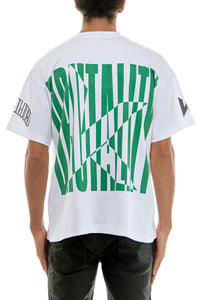 KNT020 White KDNK Graphic Tee