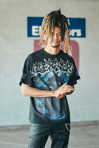 KNT030 Black KDNK Graphic Tee