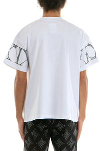 KNT016 White KDNK Graphic Tee