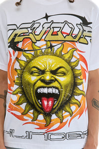 KNT108 White KDNK Graphic Tee