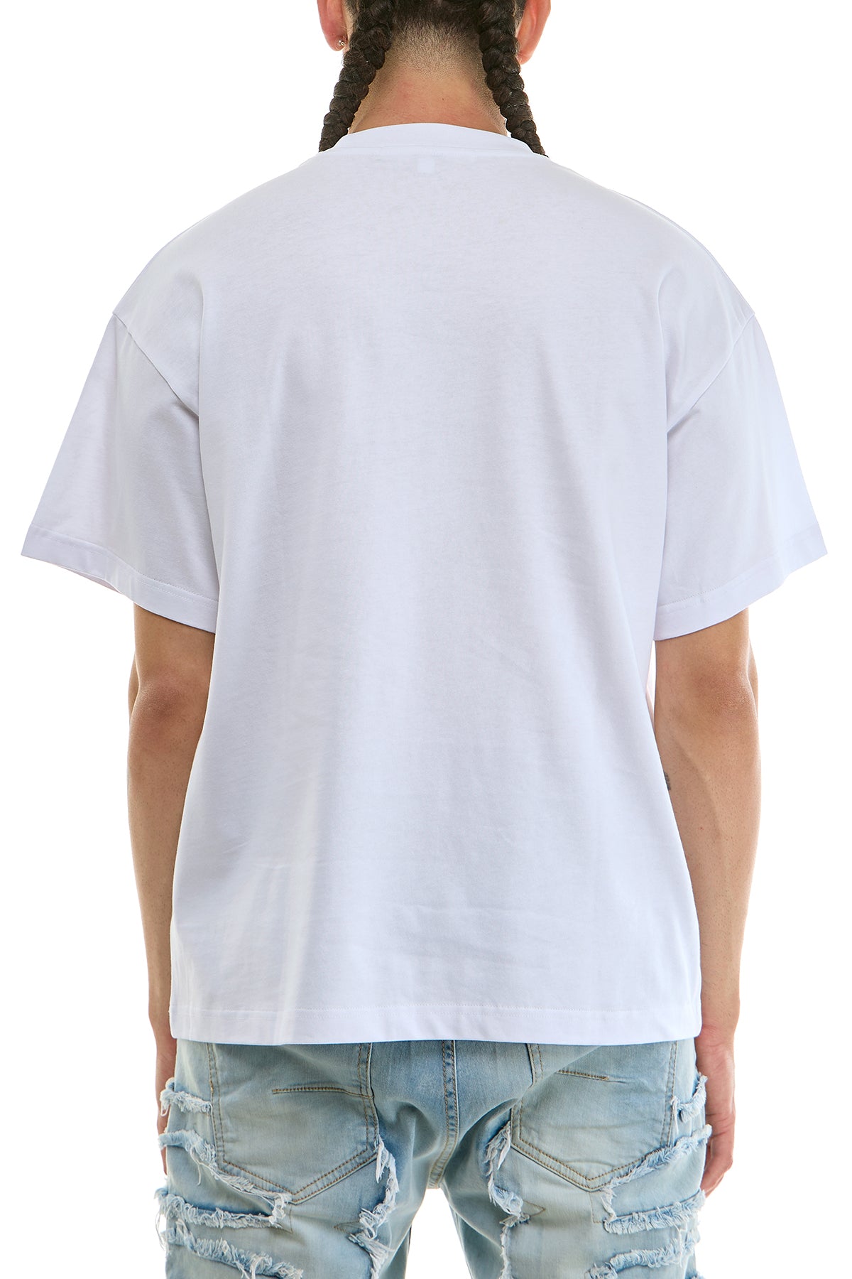 KNT121 White KDNK Graphic Tee