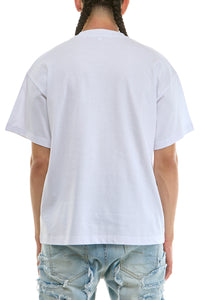 KNT121 White KDNK Graphic Tee
