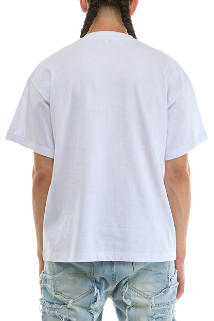KNT121 White KDNK Graphic Tee
