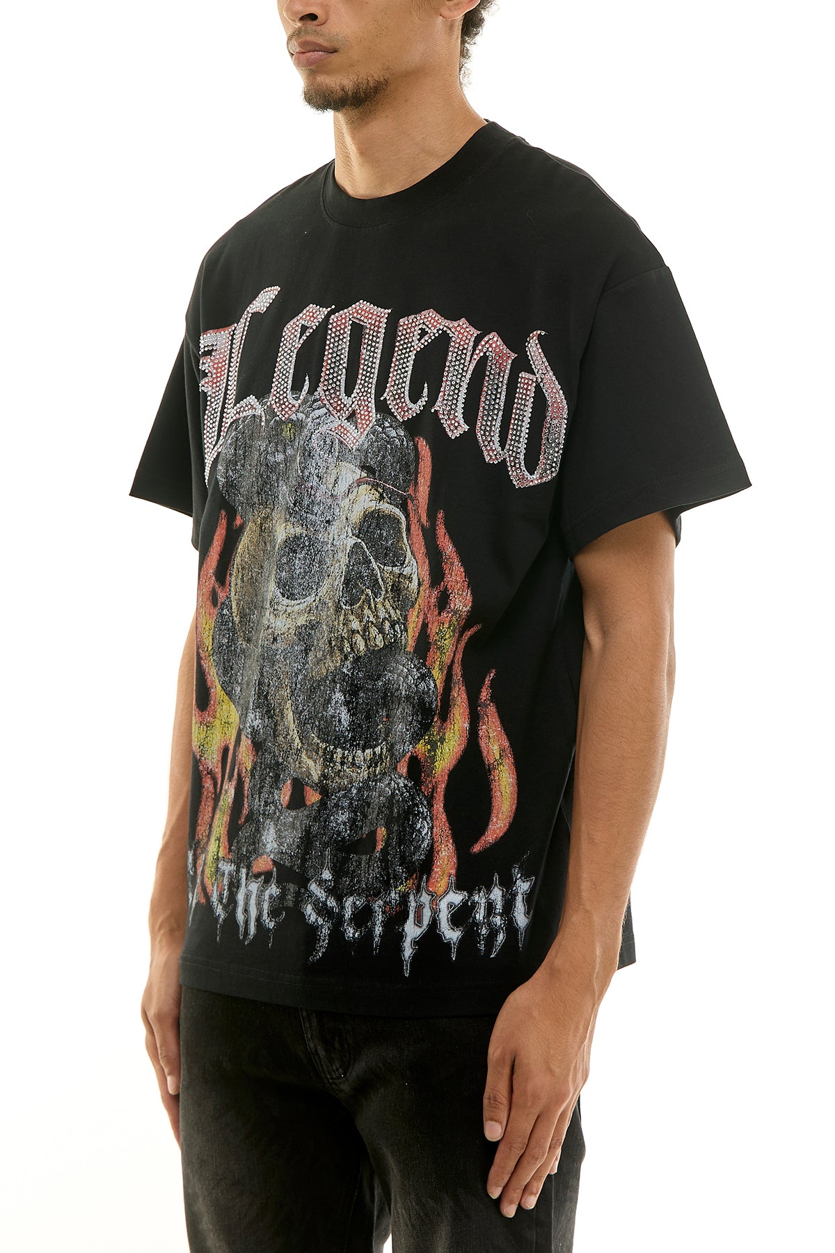 KNT064 Black KDNK Graphic Tee
