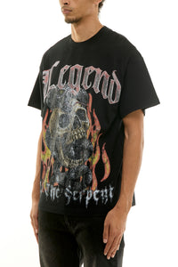 KNT064 Black KDNK Graphic Tee