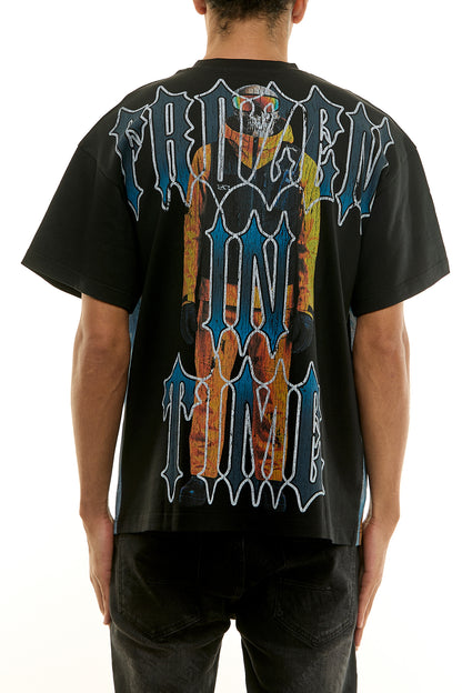 KNT082 Black KDNK Graphic Tee