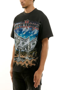 KNT087 Black KDNK Graphic Tee