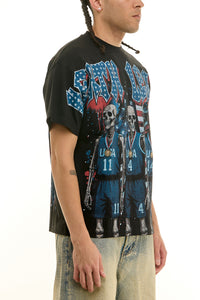 KNT084 Black KDNK Graphic Tee