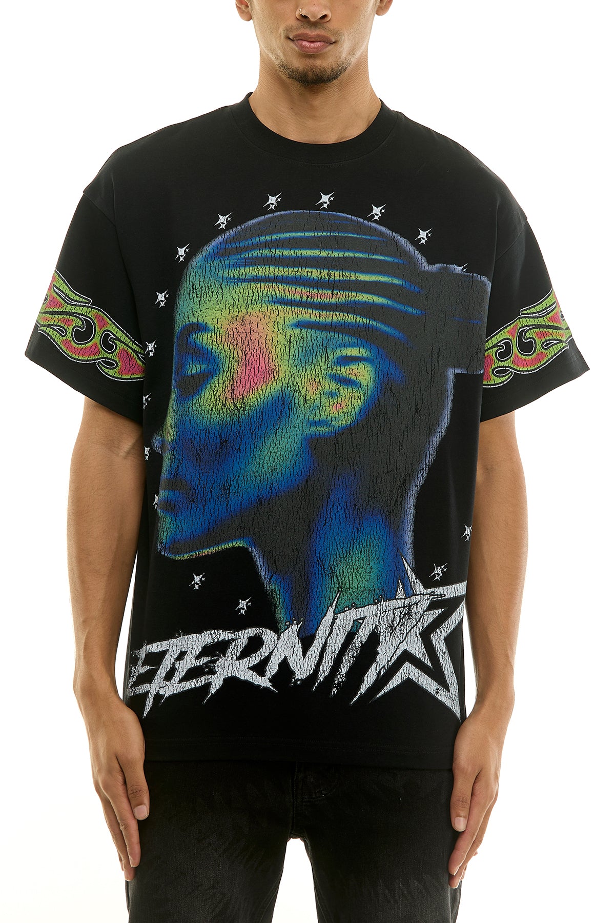 KNT069 Black KDNK Graphic Tee