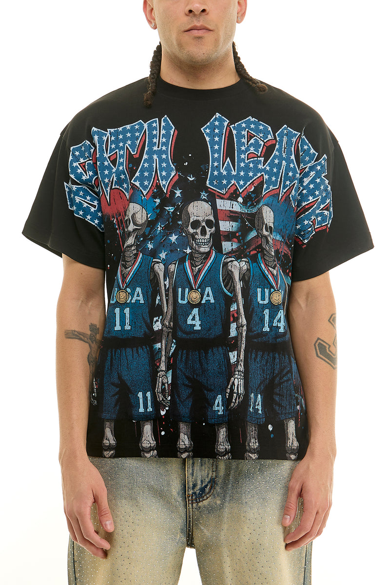 KNT084 Black | KDNK Graphic Tee