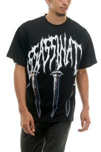 KNT027 Black KDNK Graphic Tee