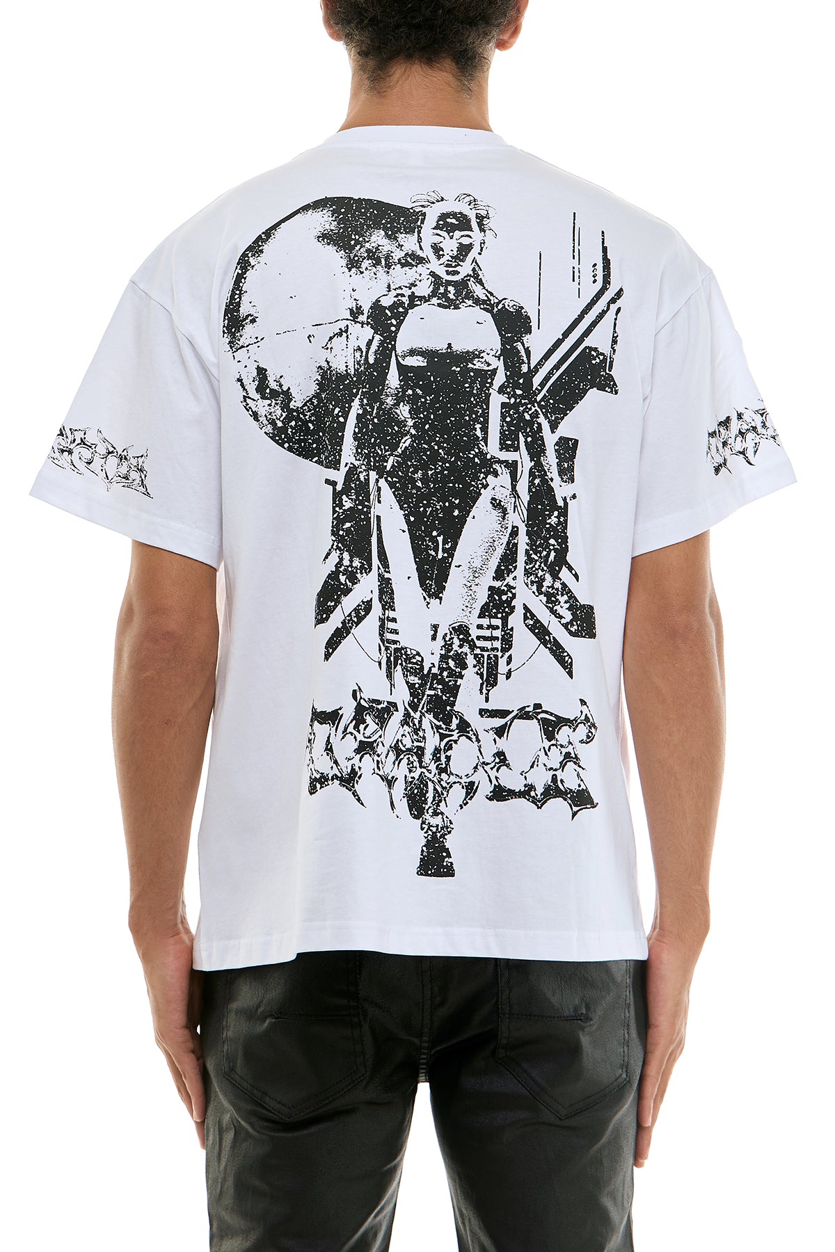 KNT015 White KDNK Graphic Tee