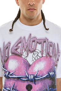 KNT105 White KDNK Graphic Tee