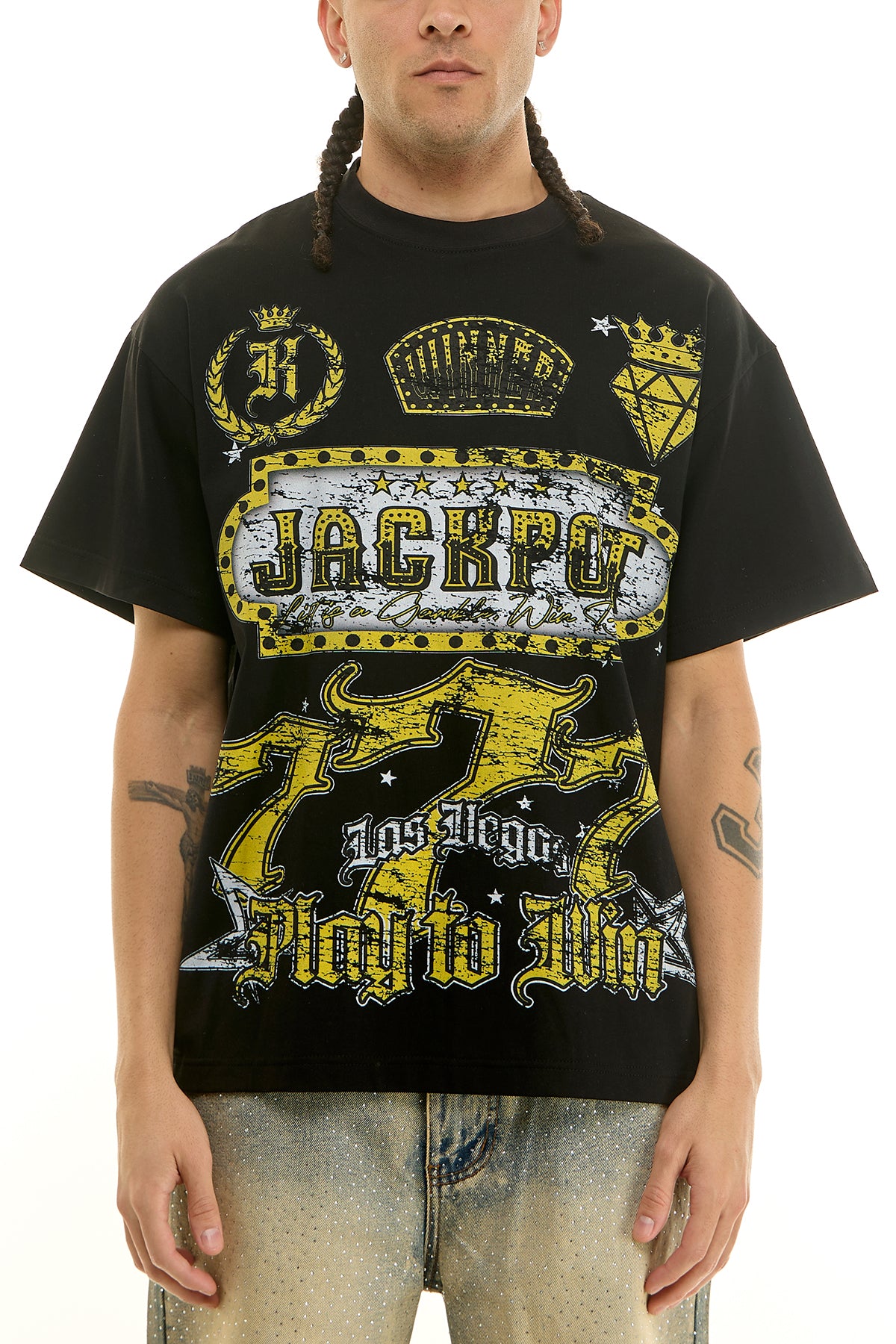 KNT100 Black KDNK Graphic Tee