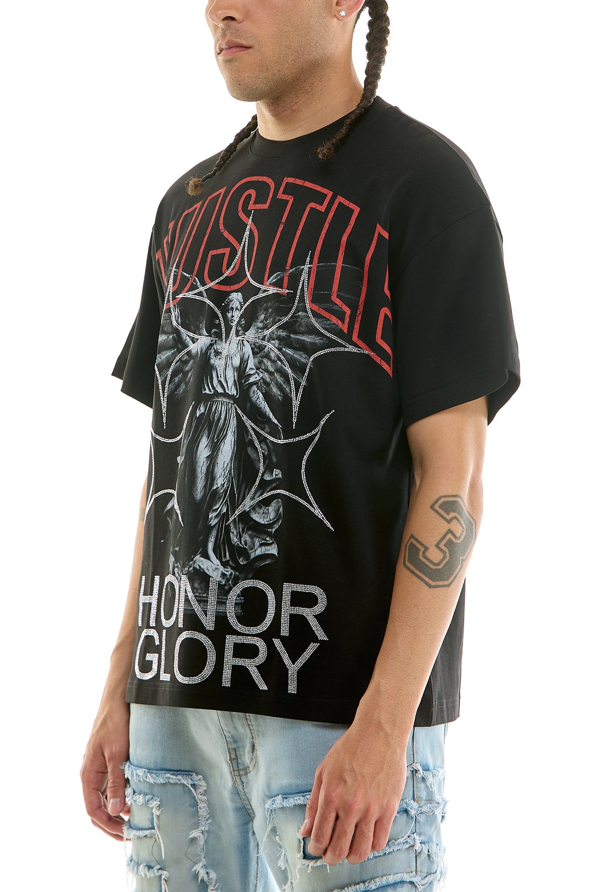 KNT121 Black KDNK Graphic Tee