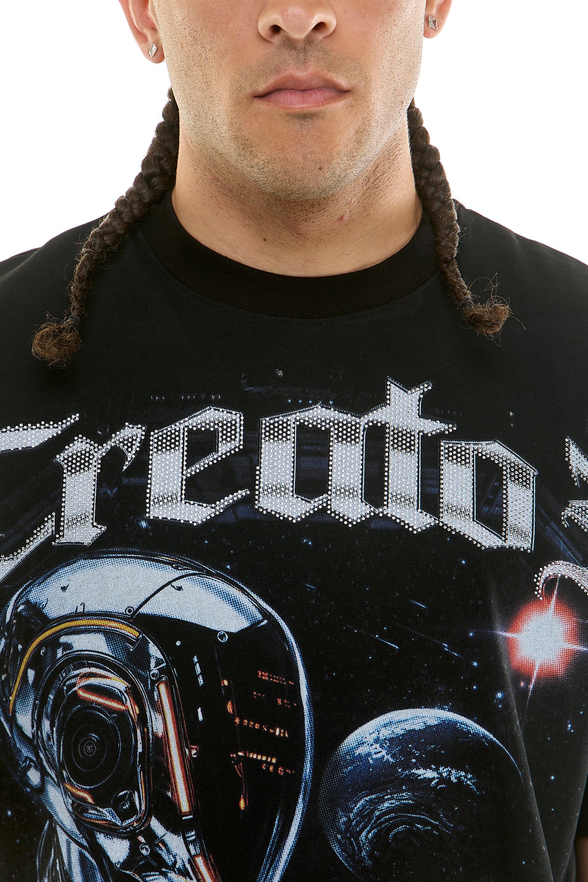 KNT114 Black KDNK Graphic Tee