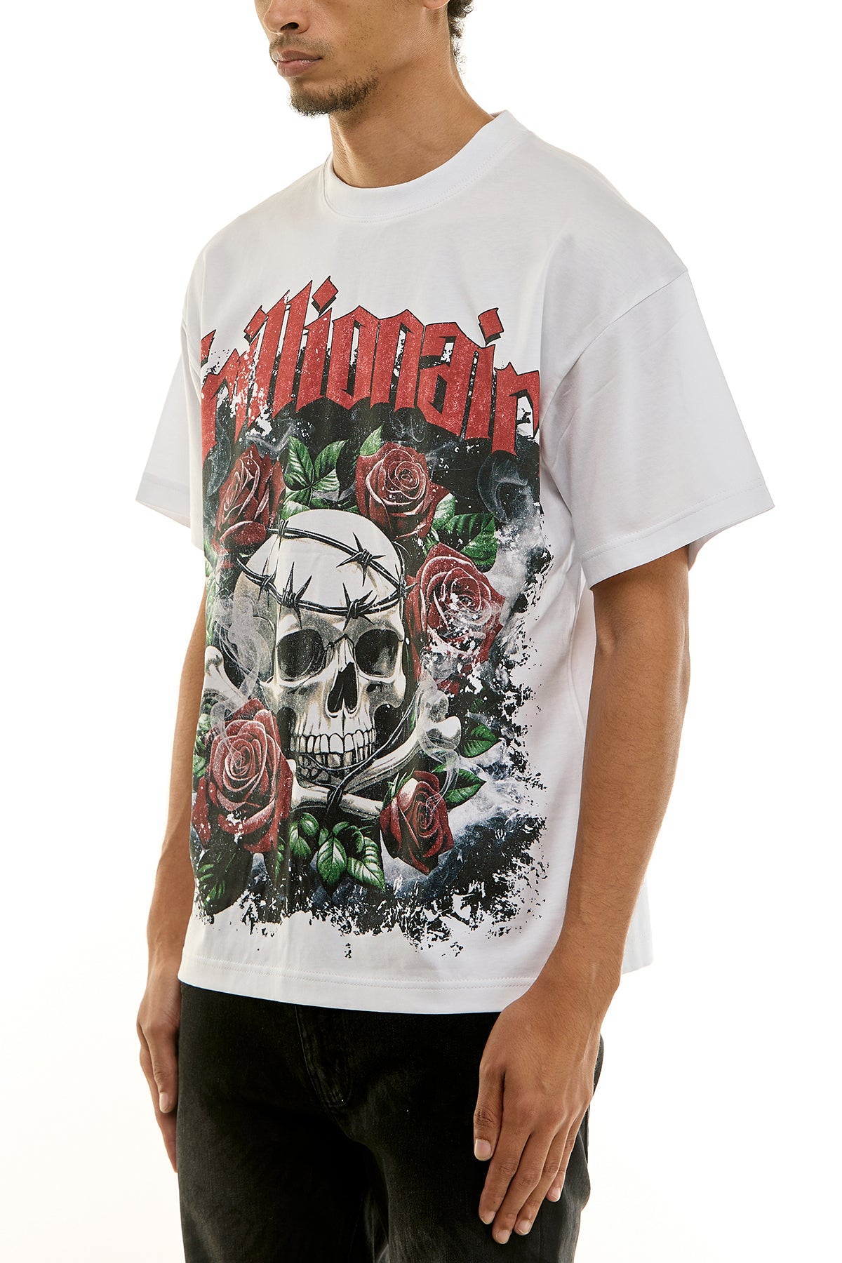 KNT088 White KDNK Graphic Tee