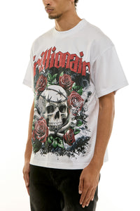 KNT088 White KDNK Graphic Tee