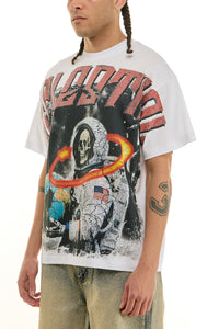 KNT083 White KDNK Graphic Tee