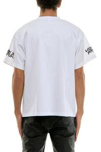 KNT030 White KDNK Graphic Tee