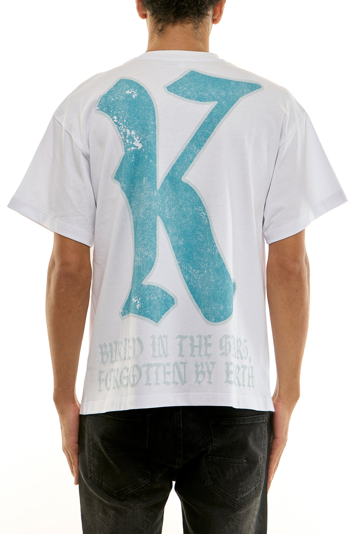 KNT079 White KDNK Graphic Tee