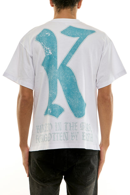 KNT079 White KDNK Graphic Tee