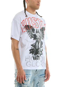 KNT121 White KDNK Graphic Tee