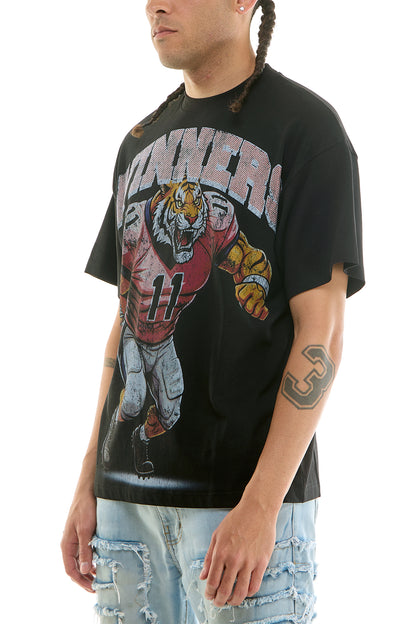KNT115 Black KDNK Graphic Tee