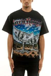 KNT087 Black KDNK Graphic Tee
