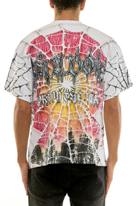 KNT068 White KDNK Graphic Tee