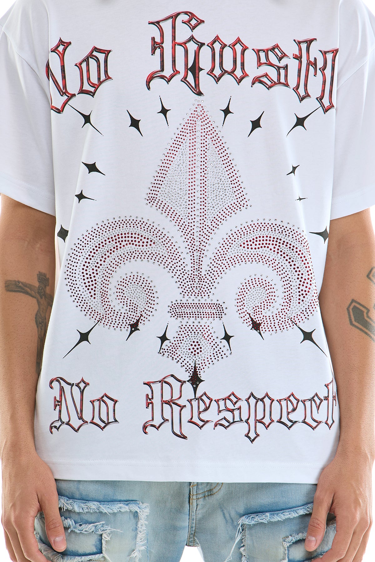 KNT125 White KDNK Graphic Tee