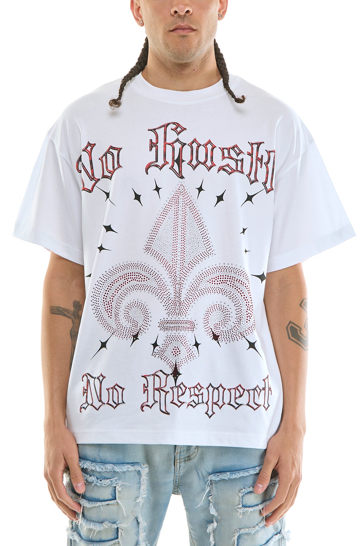 KNT125 White KDNK Graphic Tee
