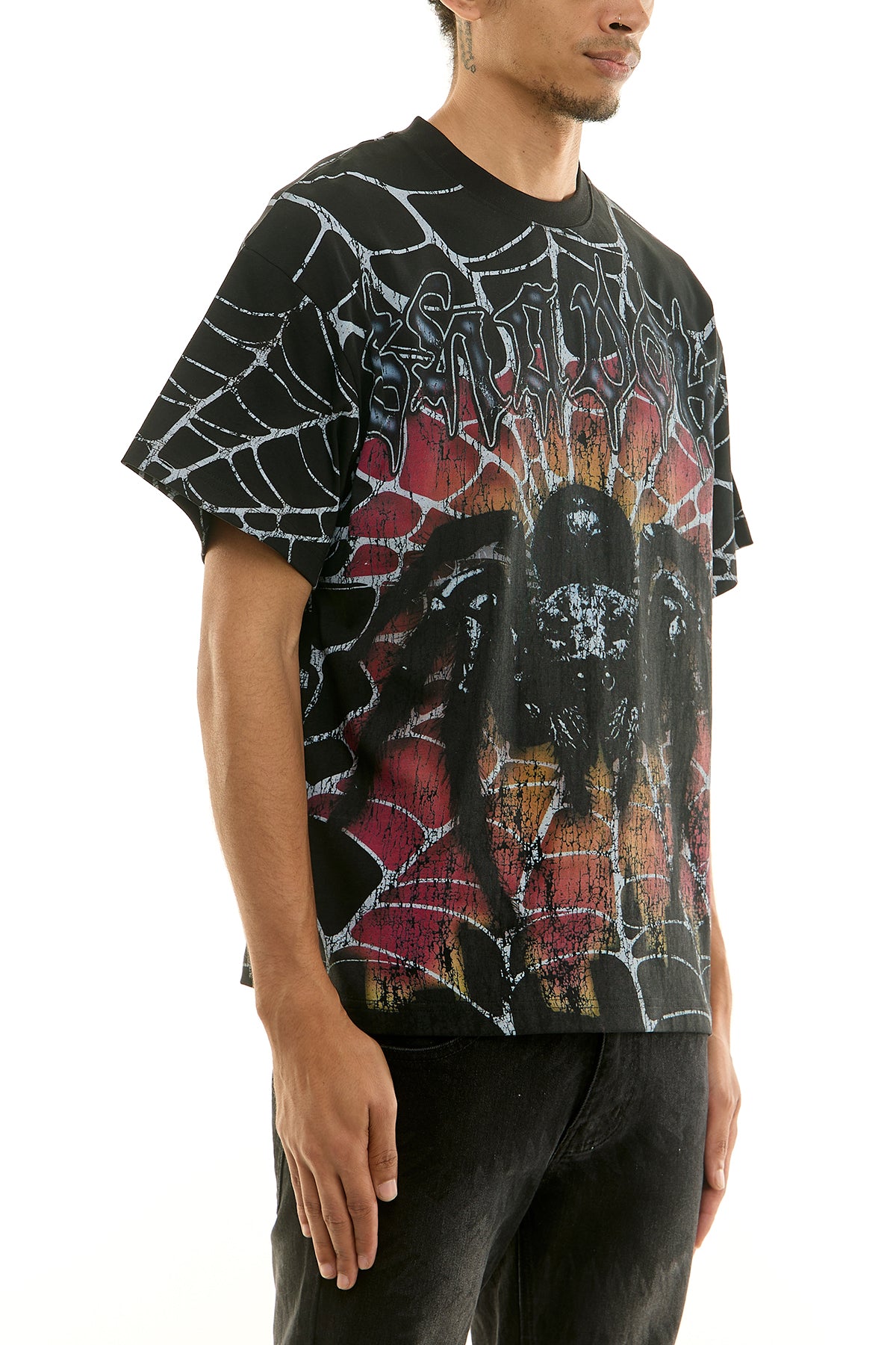 KNT068 Black KDNK Graphic Tee