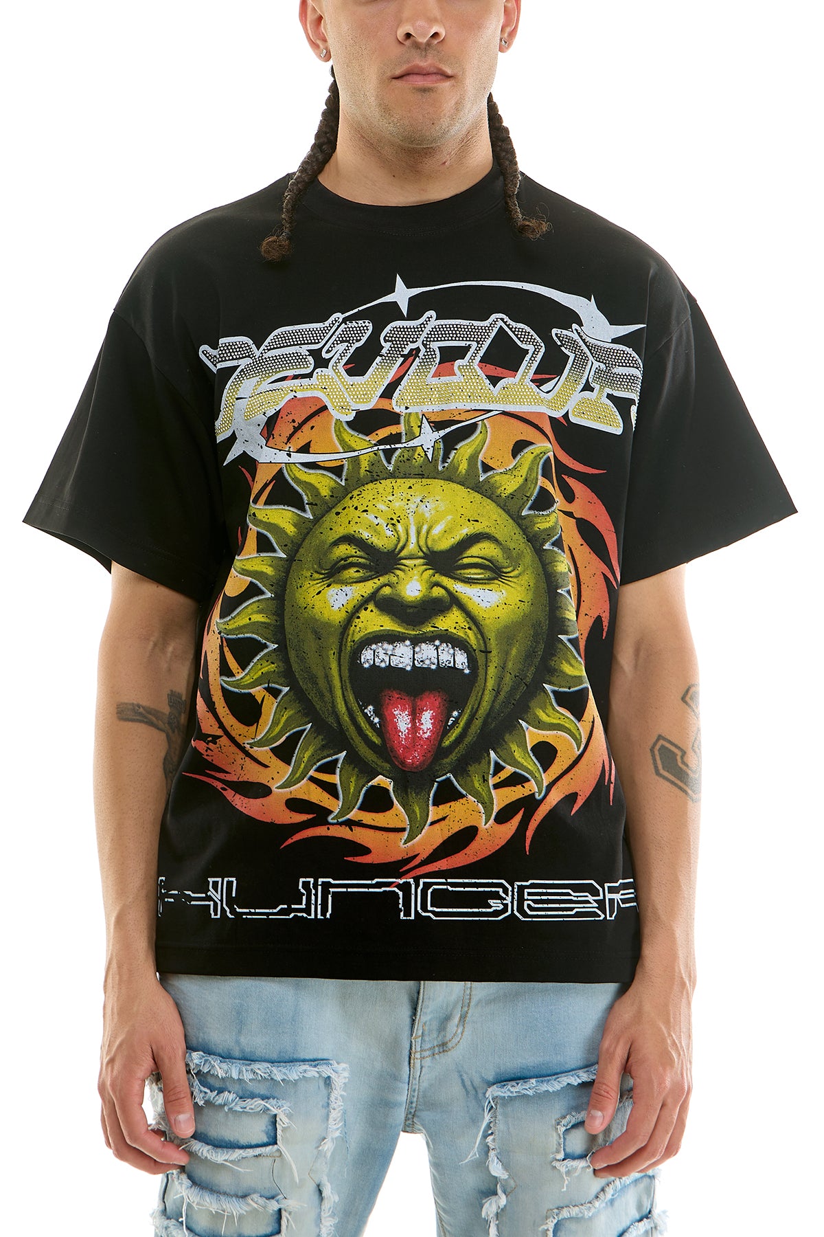 KNT108 Black KDNK Graphic Tee