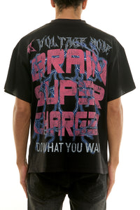 KNT070 Black KDNK Graphic Tee