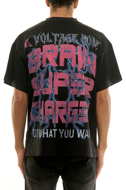 KNT070 Black KDNK Graphic Tee